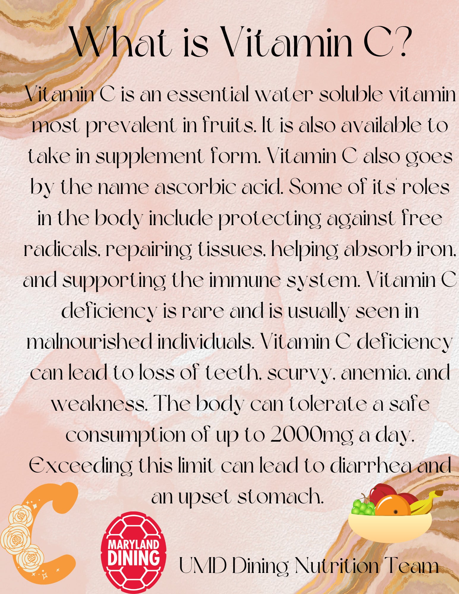 Nutrition Article Jan. 2023 UMD Dining Services